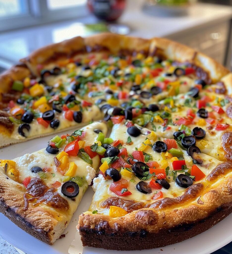 Pizza Cottage Cheese Bake