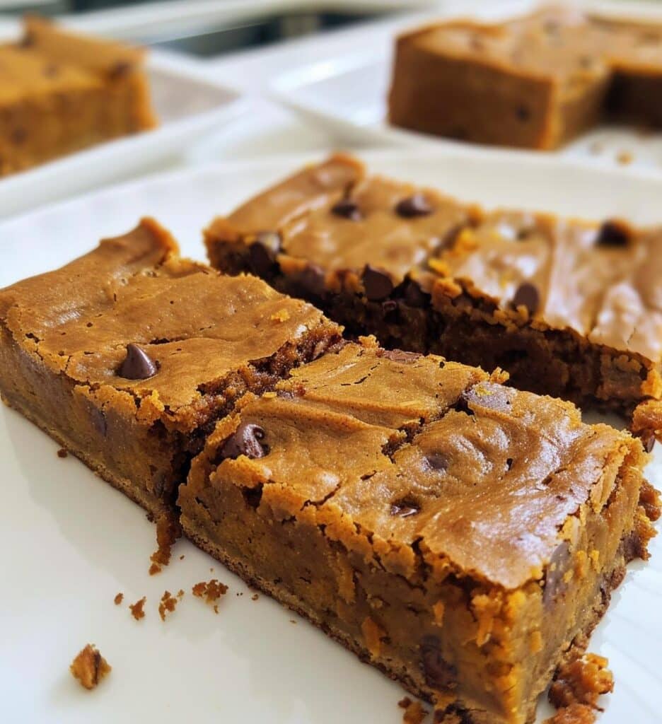 Pumpkin Blondies