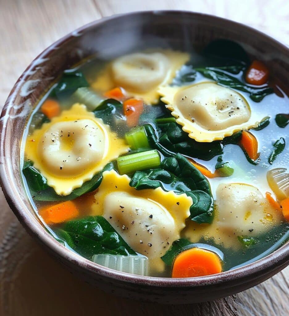 Ravioli Soup