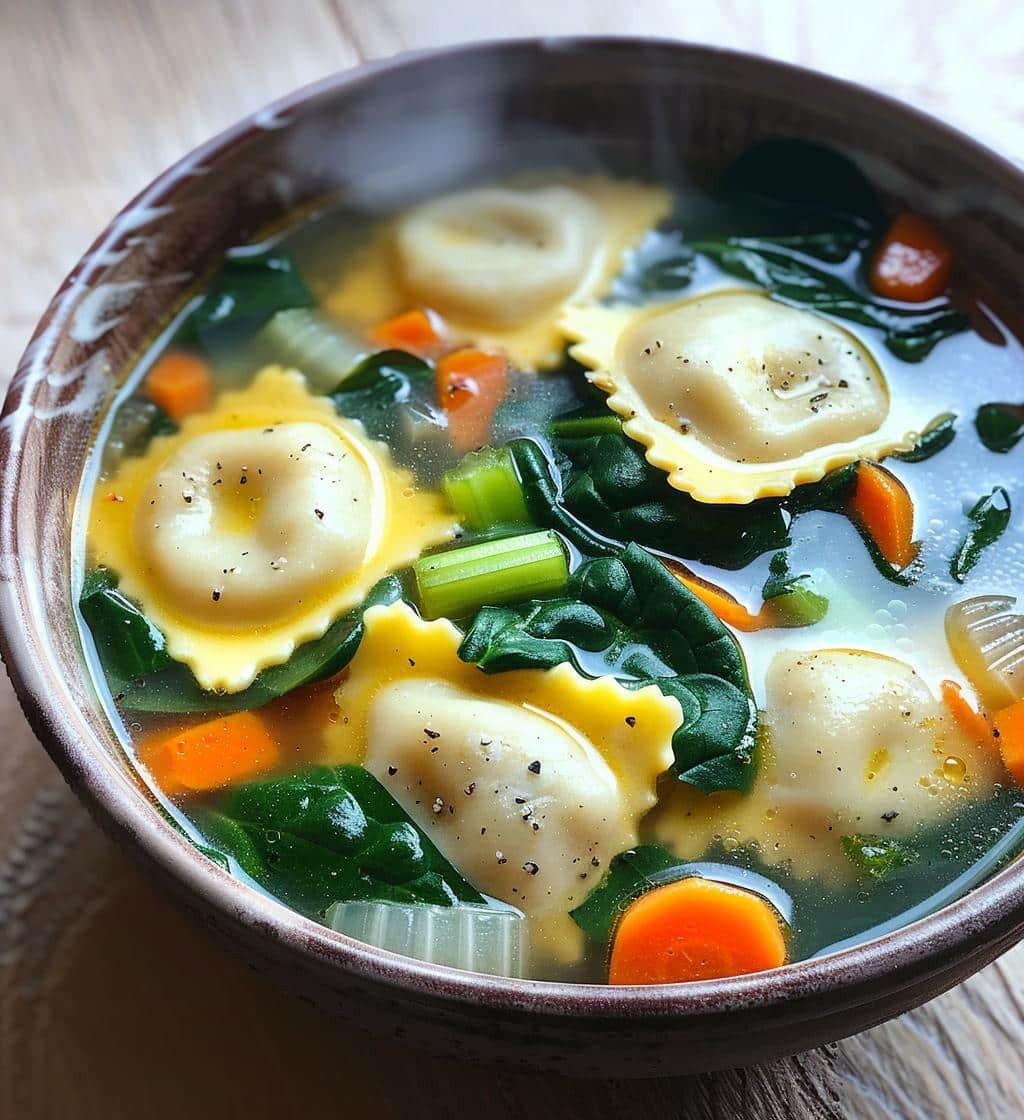 Ravioli Soup