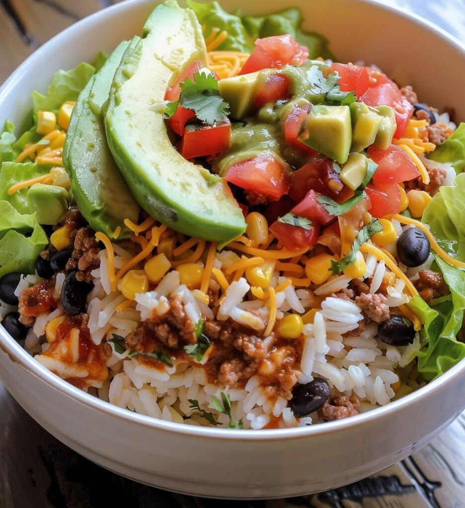 Taco Rice Bowl