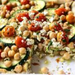 Zucchini Chickpea Bake