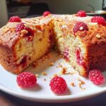 Almond Raspberry Cake