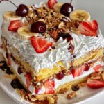 Banana Split Cake