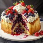 Berry Poke Cake