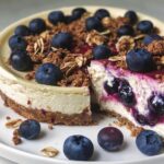 Blueberry Crumble Cheesecake