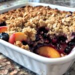 Blueberry Peach Crumble