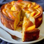 Brown Sugar Peach Cake
