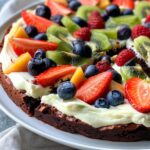 Brownie Fruit Pizza
