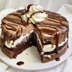 Brownie Ice Cream Cake
