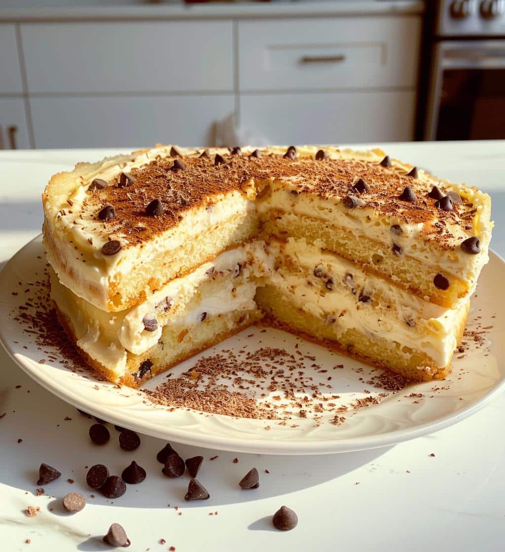 Cannoli Cake