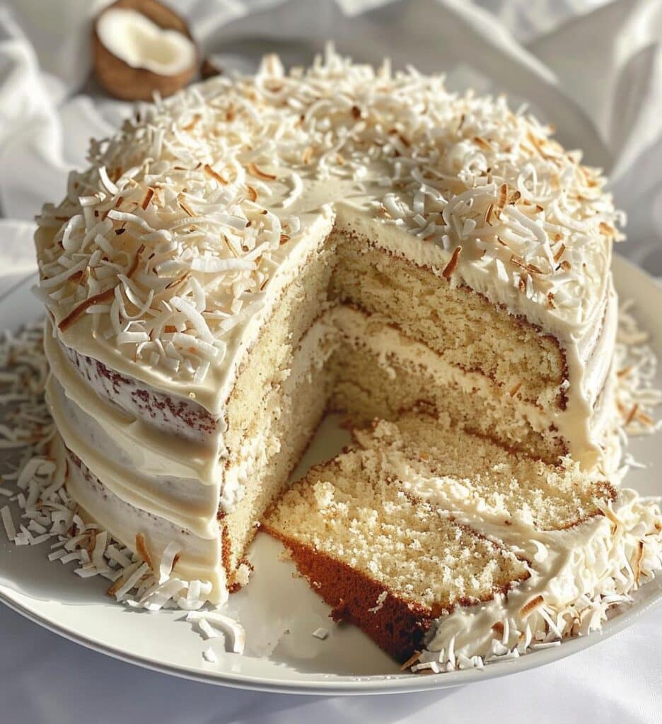 Coconut Cloud Cake