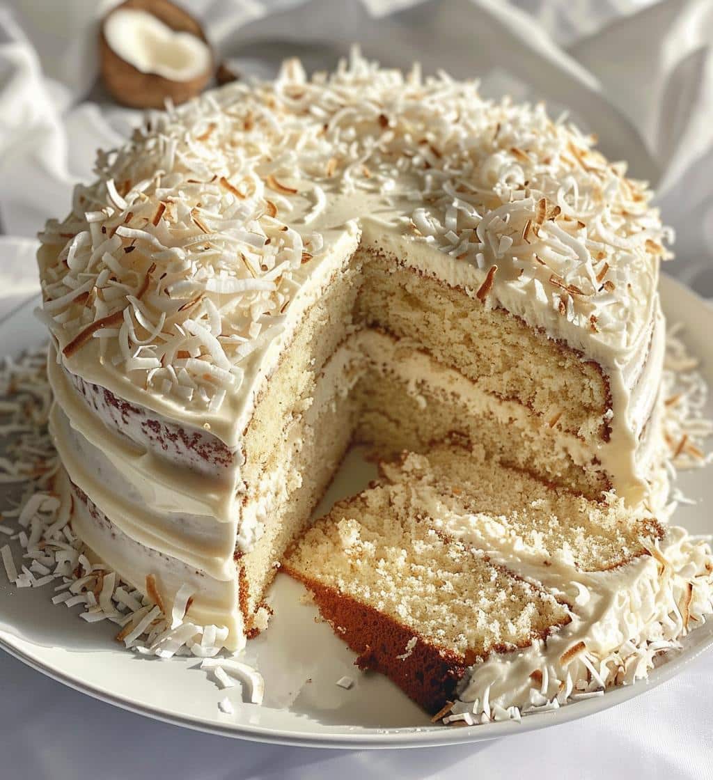 Coconut Cloud Cake