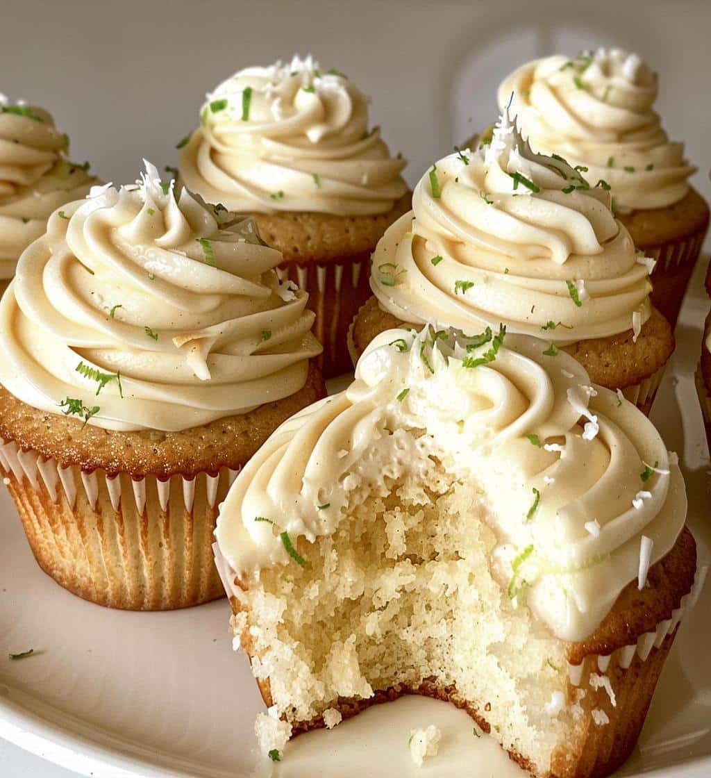 Coconut Lime Cupcakes