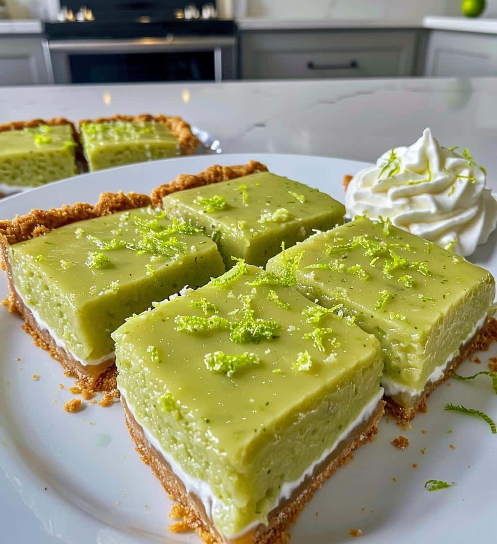 Key Lime Pie Bars