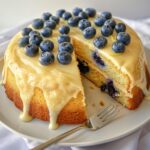 Lemon Blueberry Sheet Cake