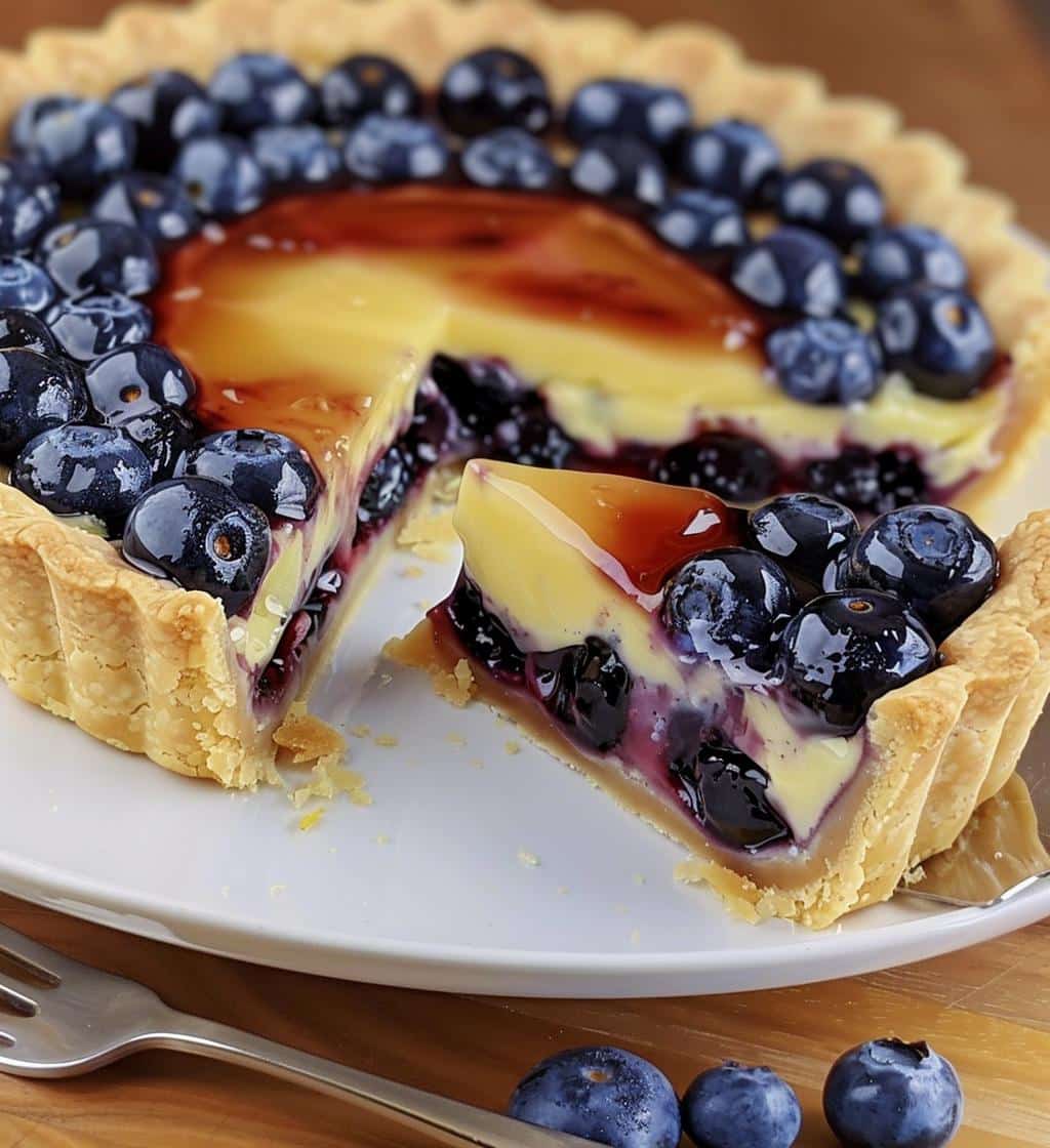 Lemon Blueberry Tart