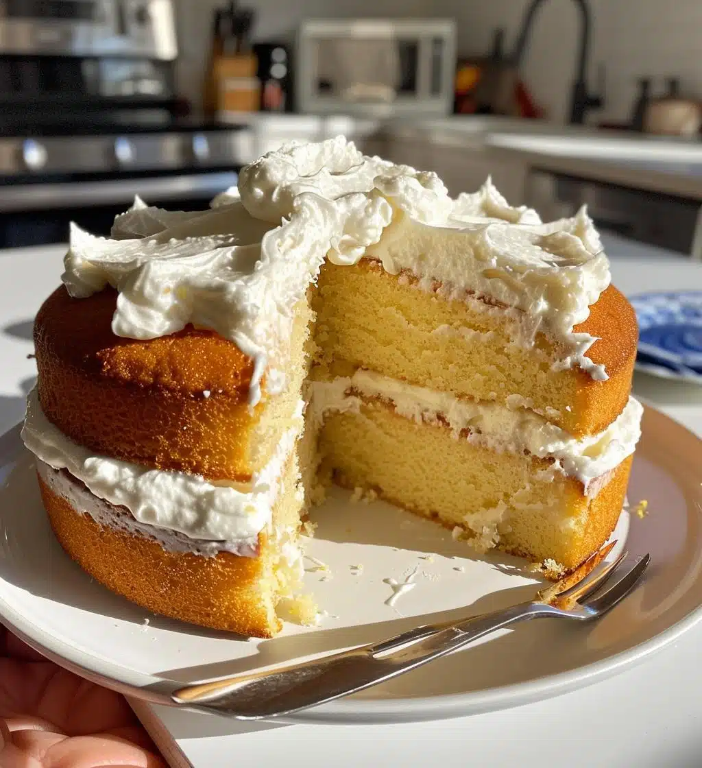 Lemon Chantilly Cake