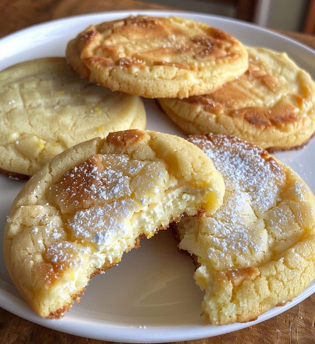 Lemon Cheesecake Cookies