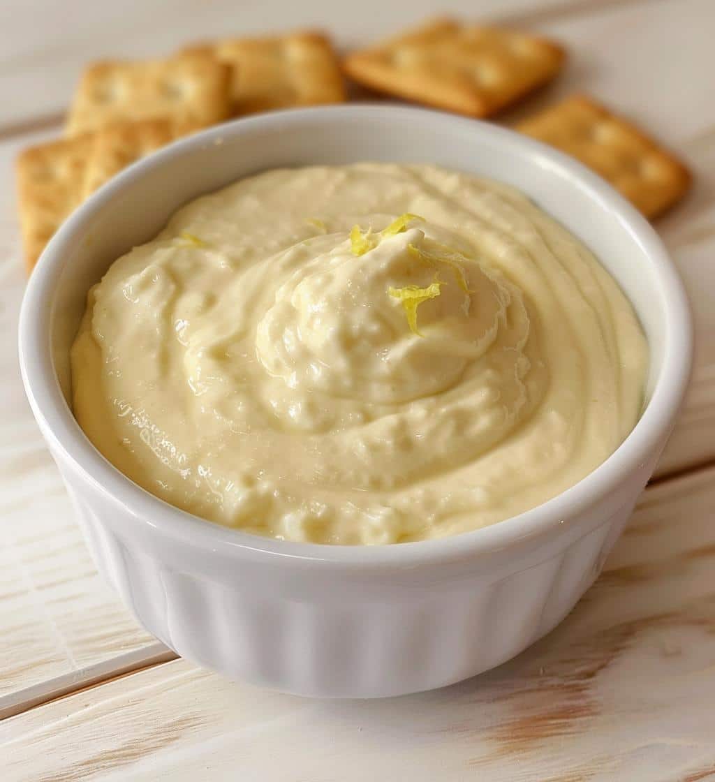 Lemon Cheesecake Dip