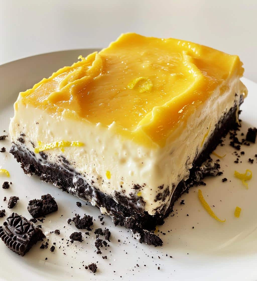 Lemon Oreo Dessert
