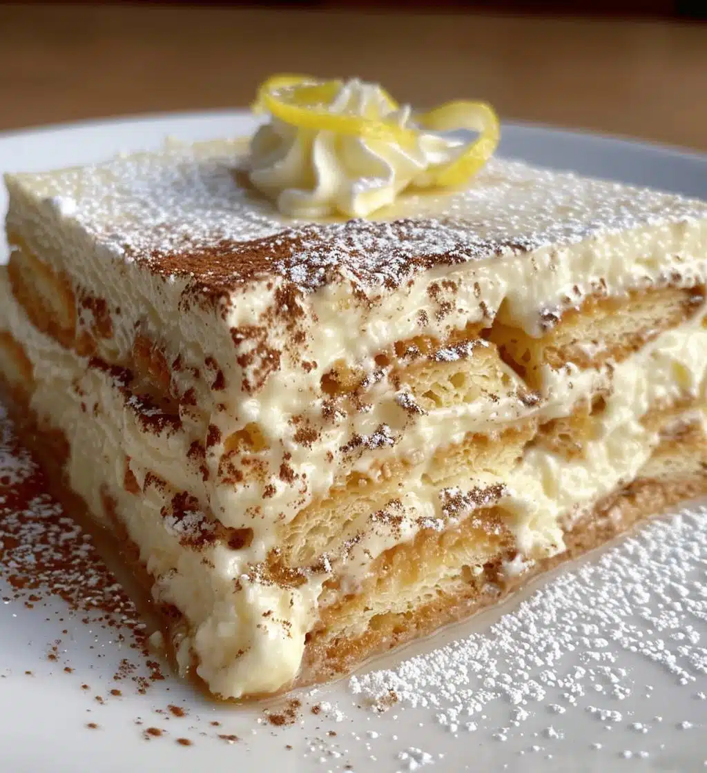 Limoncello Tiramisu