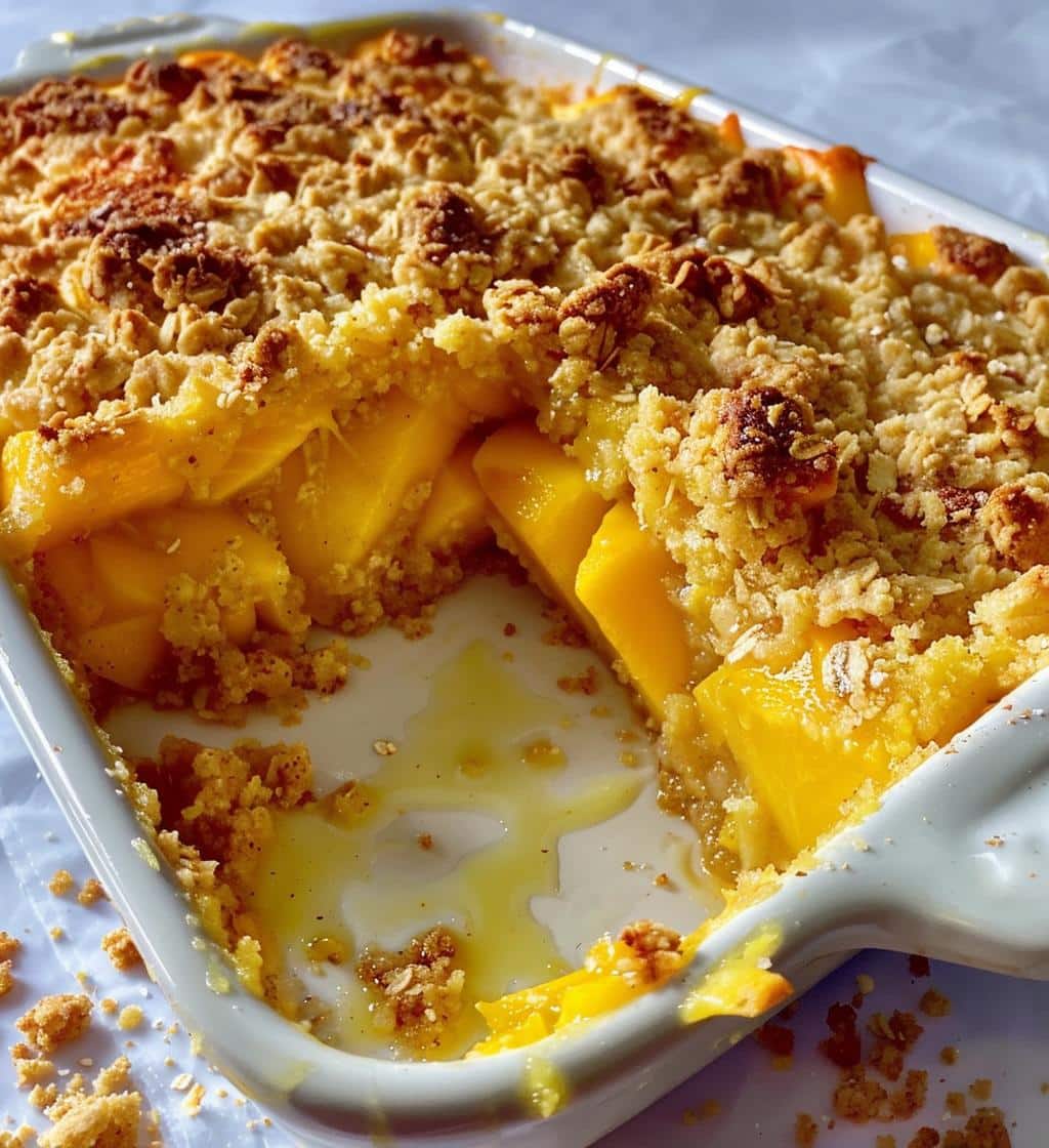 Mango Crumble