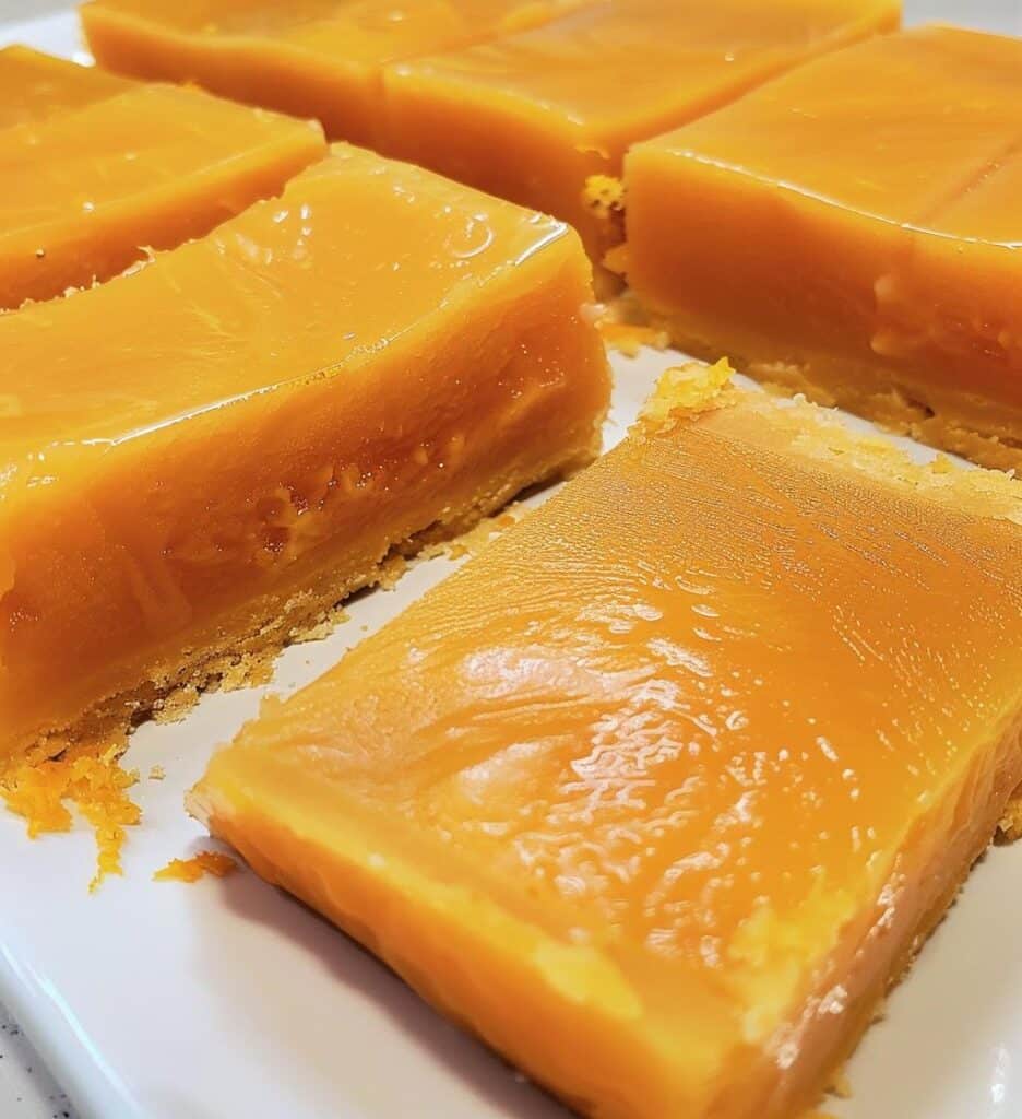 Orange Creamsicle Bars