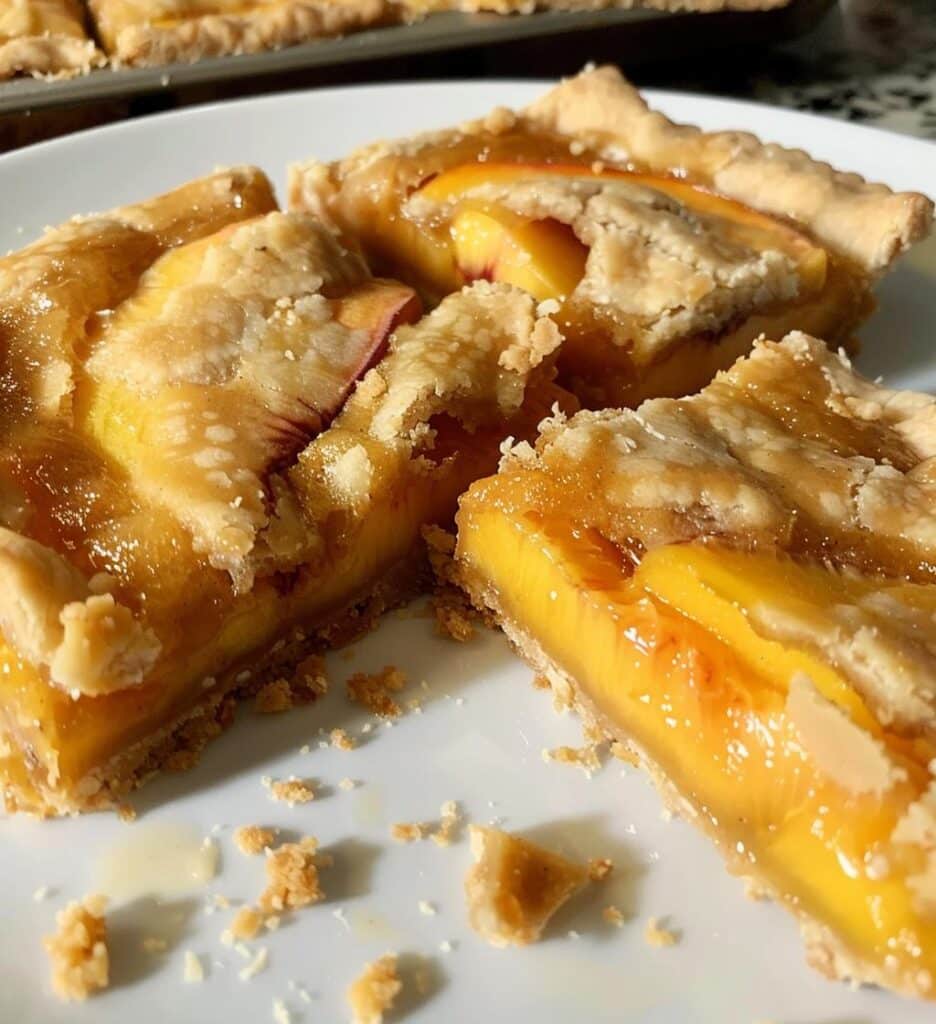 Peach Pie Bars