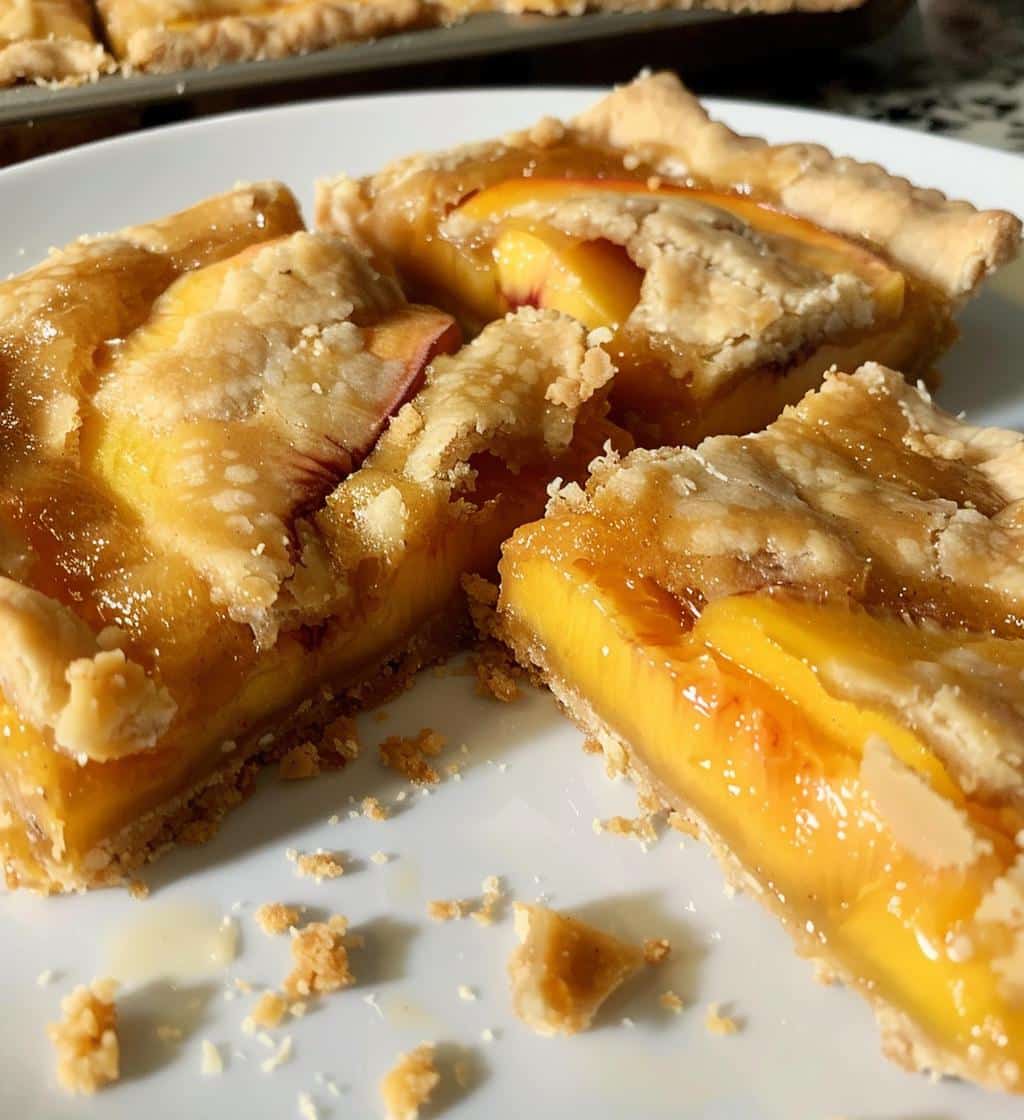 Peach Pie Bars