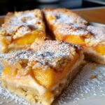 Peaches and Cream Bars