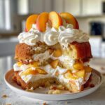 Peaches and Cream Cake