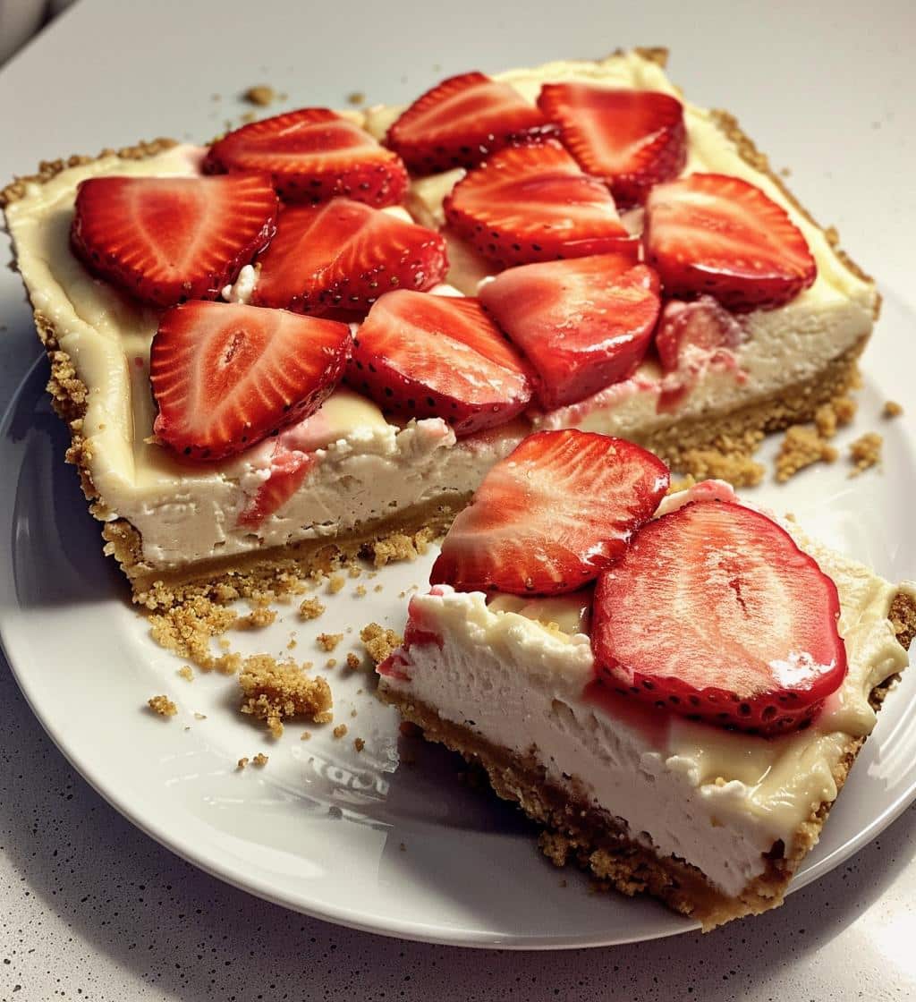 Strawberry Cheesecake Bars