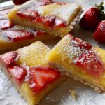 Strawberry Lemonade Bars