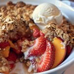 Strawberry Peach Crisp