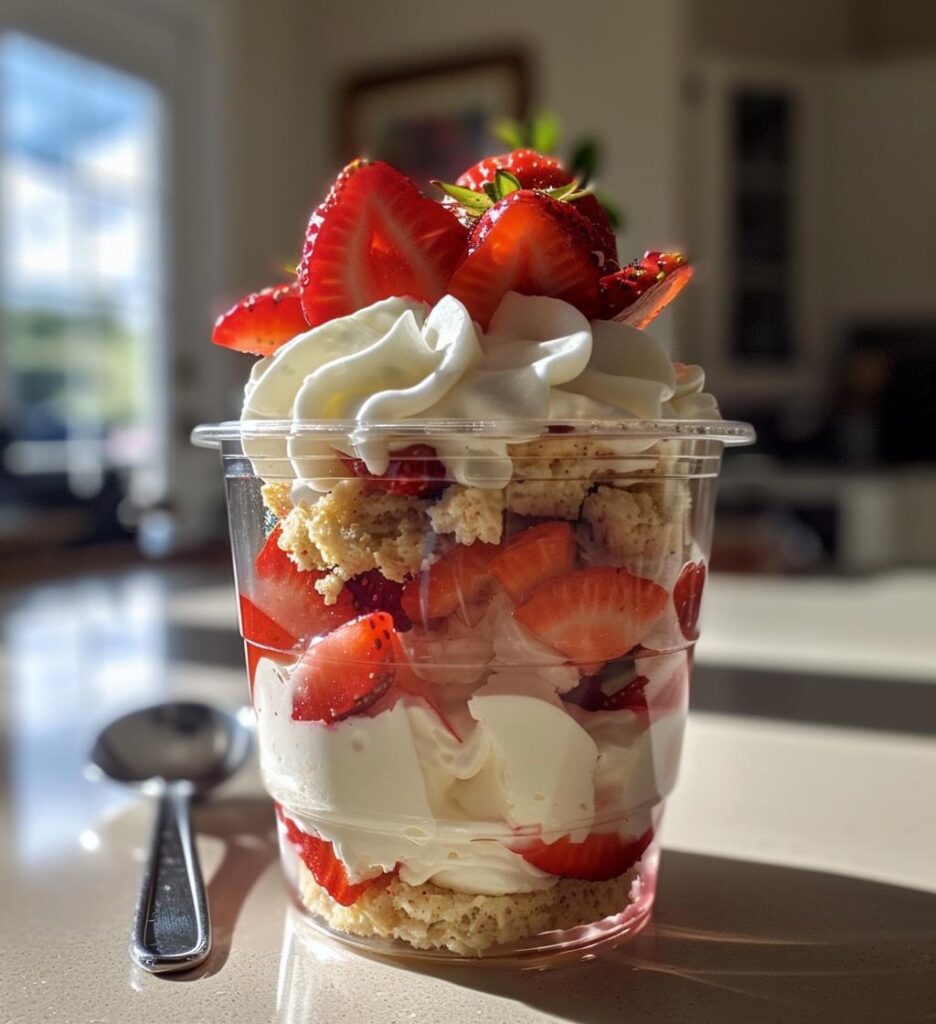 Strawberry Shortcake Bites