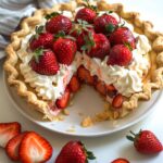 Strawberry Shortcake Pie