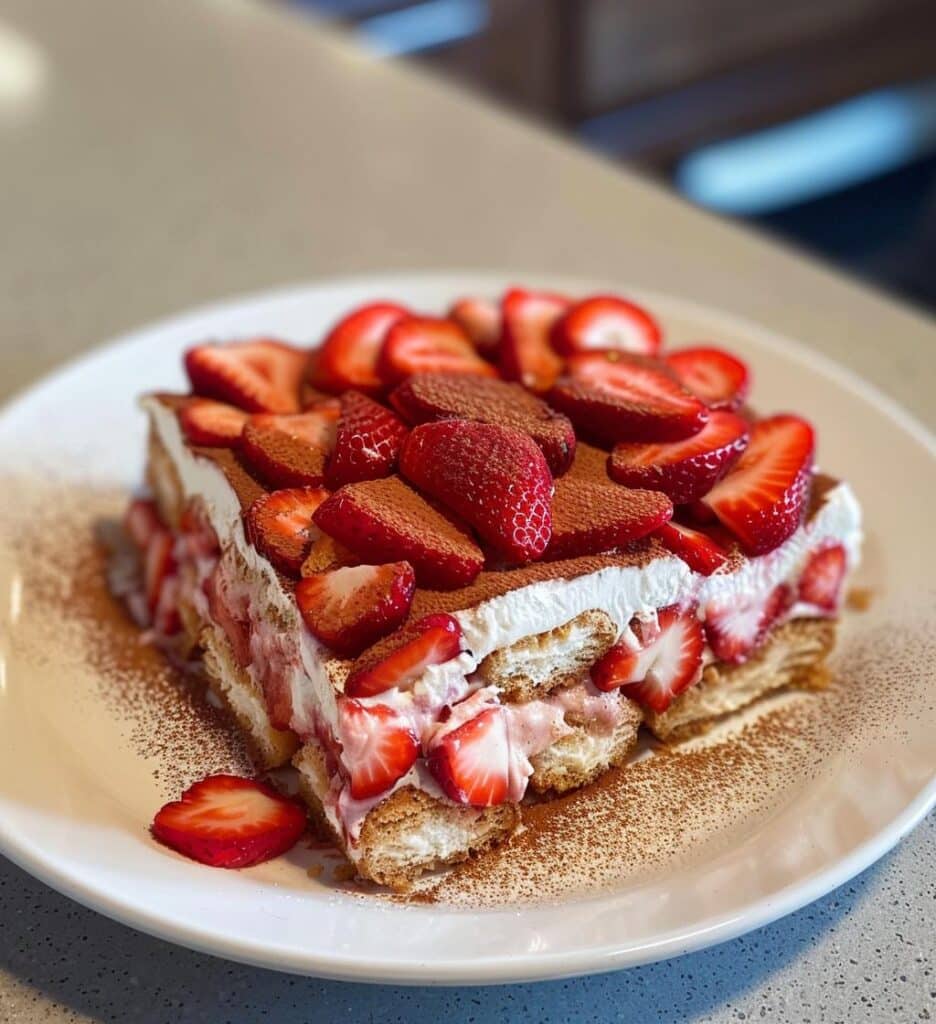 Strawberry Tiramisu